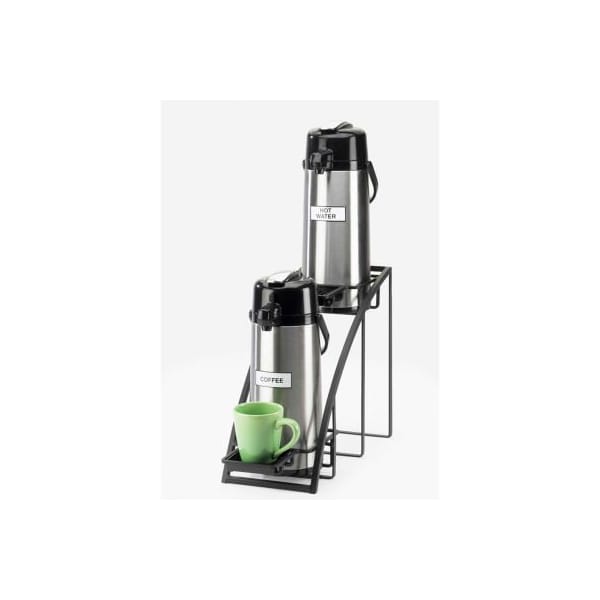 Cal-Mil Cal-Mil Mission Style Airpot Stand 8"W x 22"D x 15"H Black 1704-13 - main